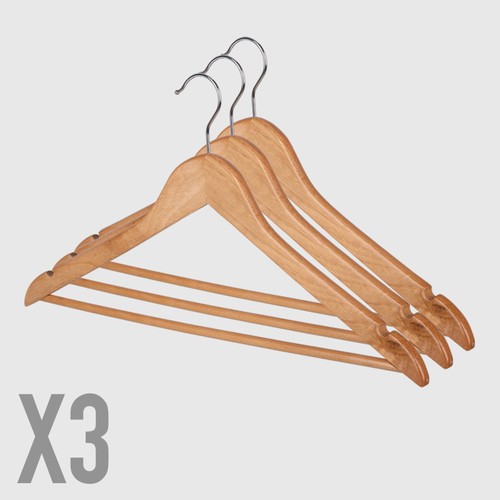 Grucce appendiabiti legno - grucce,