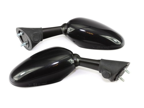 Coppia specchietti neri