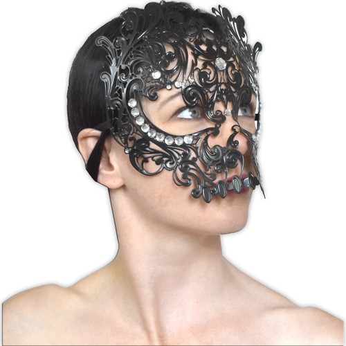 Nobile strass maschera - nobile,