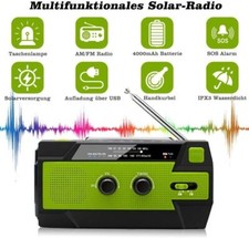 4000 mAh manovella solare