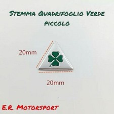 Stemma logo quadrifoglio verde - stemma,
