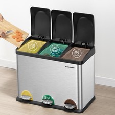 Cestini Per Spazzatura 3 Pattumiera per la Raccolta Differenziata Cestino Rifiut