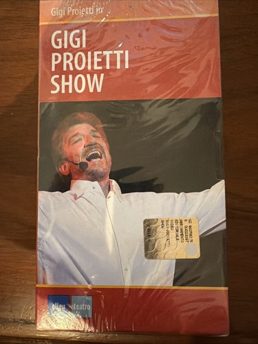 Gigi proietti show vhs - proietti,