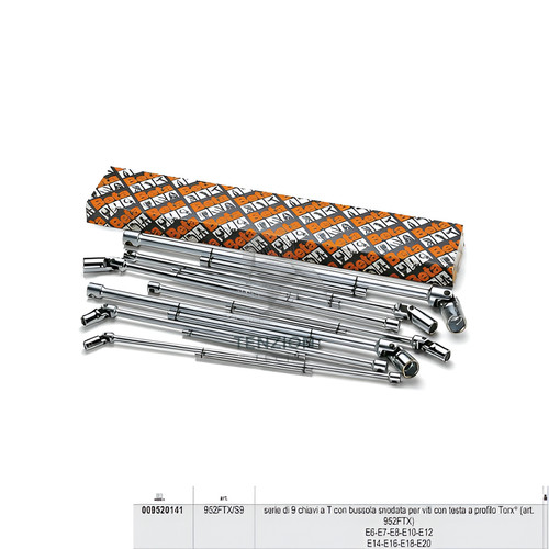 Set chiavi bussola torx - a, t