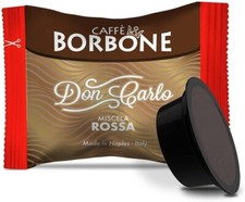 100 Capsule Caffe Borbone Don Carlo Miscela Rossa Red Compatibili A Modo Mio