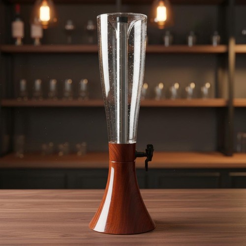 Colonna bevande effetto legno - effetto,