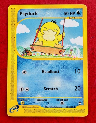 Lotto carte pokemon aquapolis - lotto,