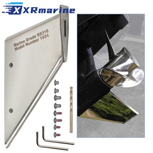 Protezione skeg acciaio inox - skeg,
