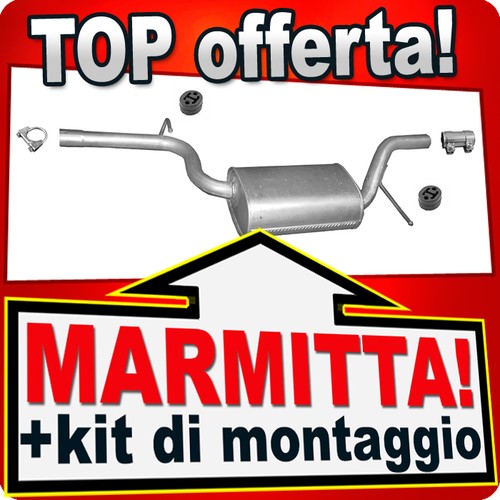 Silenziatore centrale per - silenziatore,