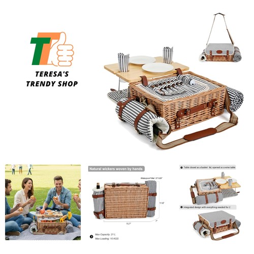 Set picnic vimini - set,