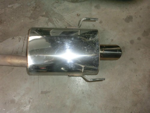 Silenziatore acciaio inox - , con