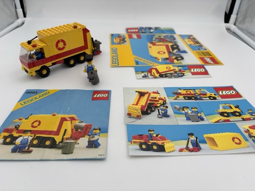 Lego 6693 camion nettezza - lego,