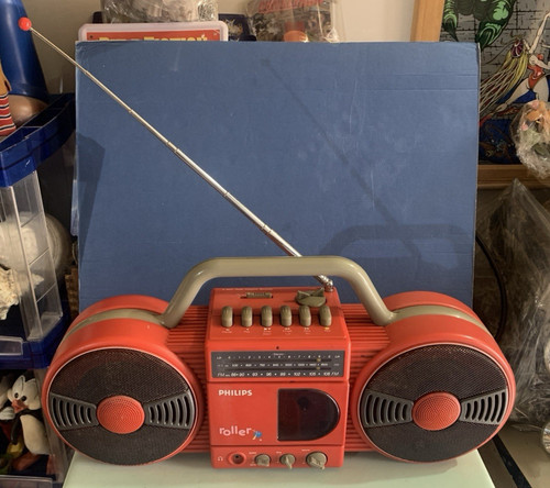 Vintage radio philips roller - vintage,