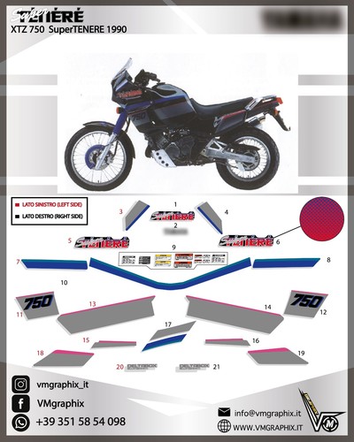 Glitter xtz 750 supertenere - xtz,