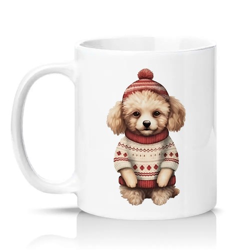 Puppy winter sweater unisex - puppy,