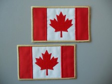 PATCH BANDIERA CANADA RICAMATA