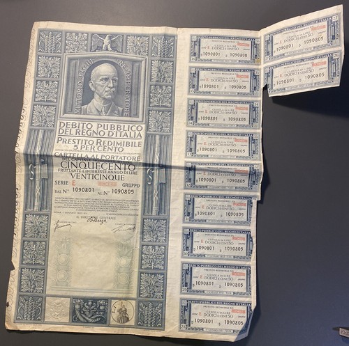 Debito pubblico del regno - pubblico,