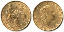 Italia 200 lire, 1997 - 100°