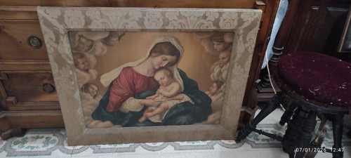 Dipinto madonna con - madonna,