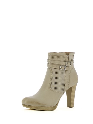 Tronchetti donna beige chiaro