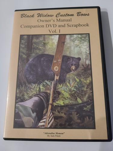 Black widow custom bows dvd - black,