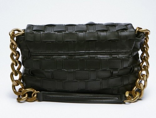 Zara 100 real leather - real, woven