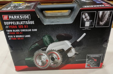 Parkside sega circolare manuale doppia lama PDBG 125 A1 come nuova con scatola originale