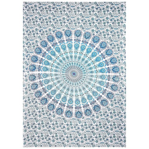 Copriletto mandala stampa - mandala,