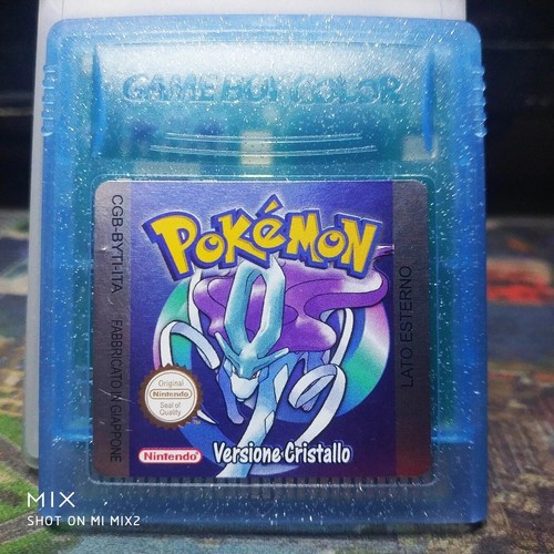 Pokemon versione cristallo - cristallo, e