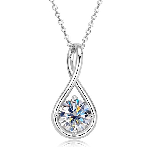 Collana 2ct ciondolo - 2ct, oro