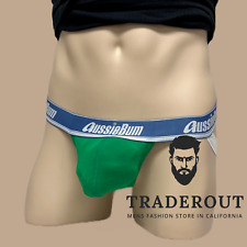 AussieBum Uomo Cotone Verde