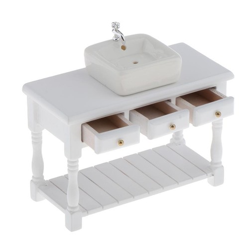 Lavandino mobiletto quadrati - lavandino,