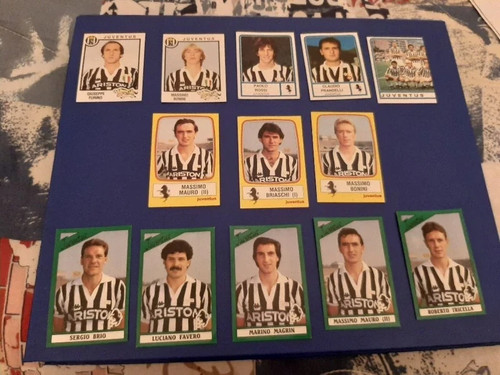 Lotto figurine juventus - di,