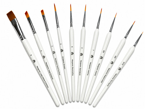 Set dettagli pennelli - set, per