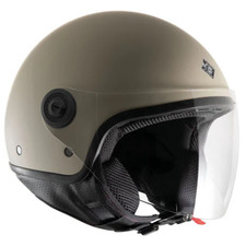 Casco jet Tucano el Jettin Sabbia Opaco ultra leggero omologato ECE 22.06