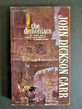The Demoniacs (Bantam 1962) John Dickson Carr, PB, J13