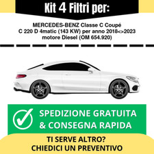 Kit Tagliando 4 Filtri per