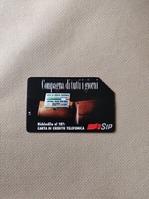 SCHEDA TELEFONICA RARA SIP