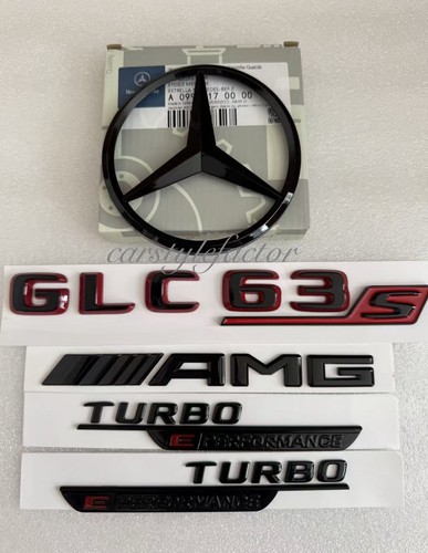 Set distintivo glc63s amg - distintivo,