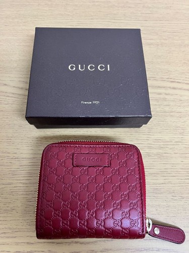 Gucci gold logo - gg, bifold