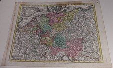 Mappa incisione su rame del