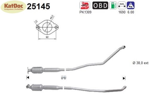 Catalizzatore kia picanto - kia,