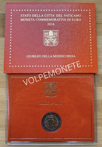 Euro vaticano 2016 fdc - 2016,