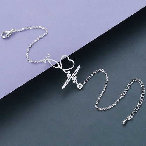 Collana cuore polso donna