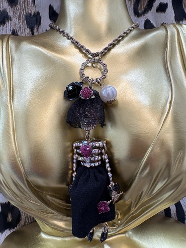 Collana lunga betsey johnson - betsey,