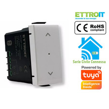 MODULO TAPPARELLE CONNESSO SMART WIFI APP TUYA 1P 240V COMPATIBILE SERIE MATIX