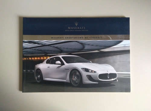 Depliant brochure maserati - depliant,