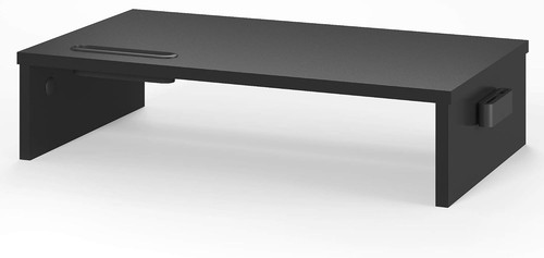 Supporto monitor legno nero - supporto,