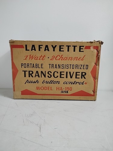 Walkie talkie lafayette 150 - talkie, ha-150