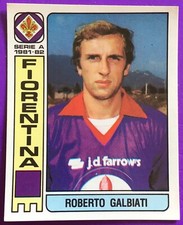FIORENTINA, ROBERTO GALBIATI *FIGURINA N.138* PANINI COLLEZIONE 1981/1982